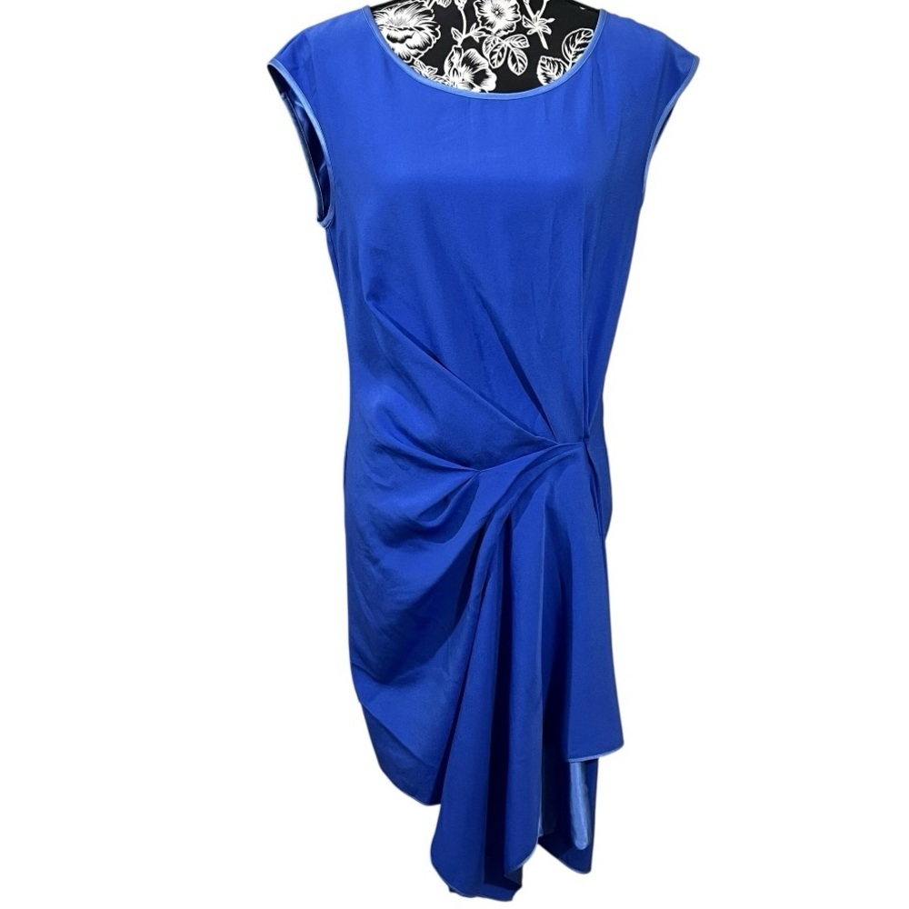 Rachael Ray Asymmetrical‎ Royal Blue Dress